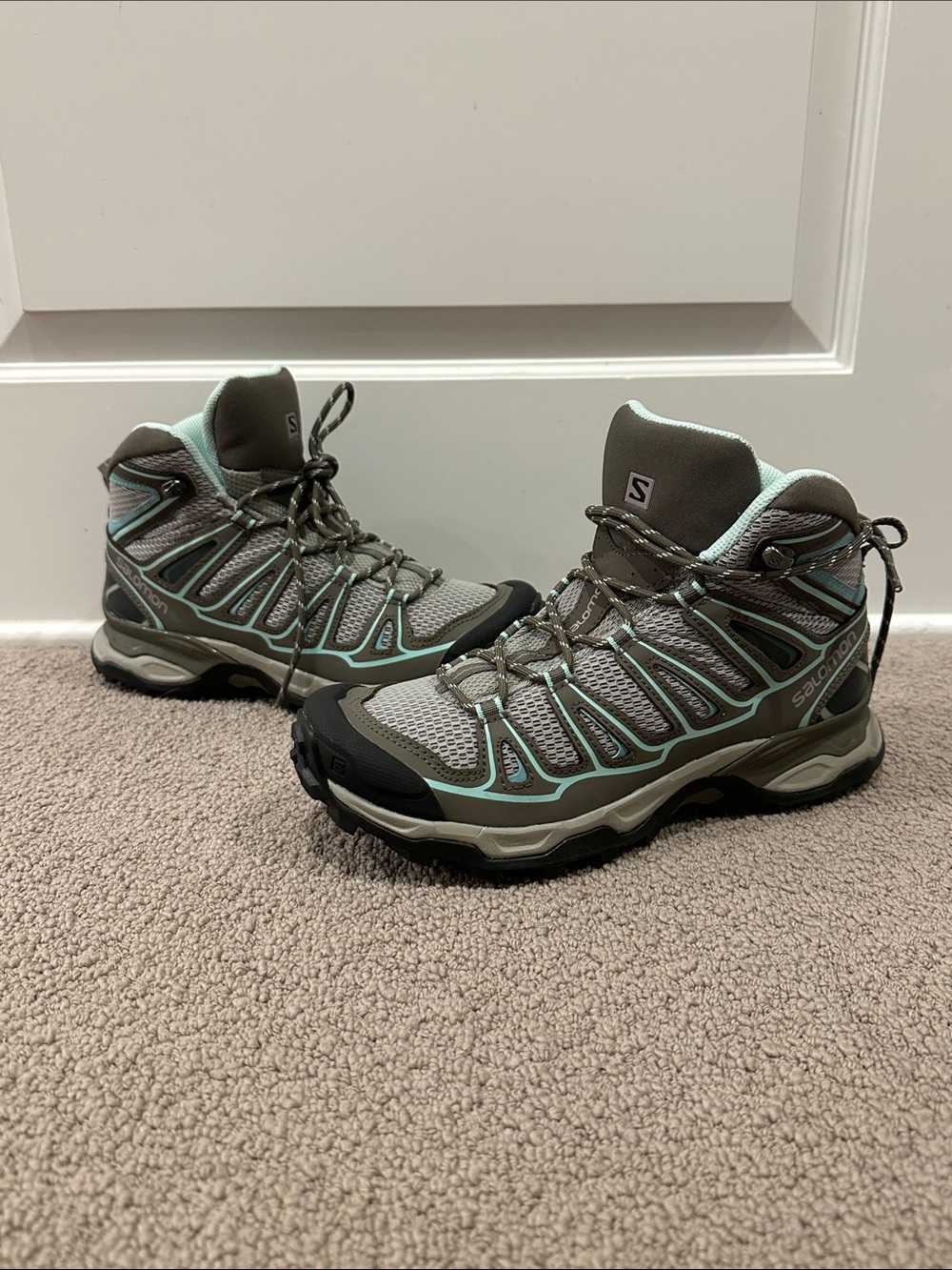 New Salomon X Ultra Mid 2 GTX Goretex Ortholite grip trail sneaker hiking boots